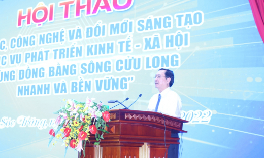 Khoa học, công nghệ và Đổi mới sáng tạo phục vụ phát triển kinh tế - xã hội Vùng  nhanh và bền vững